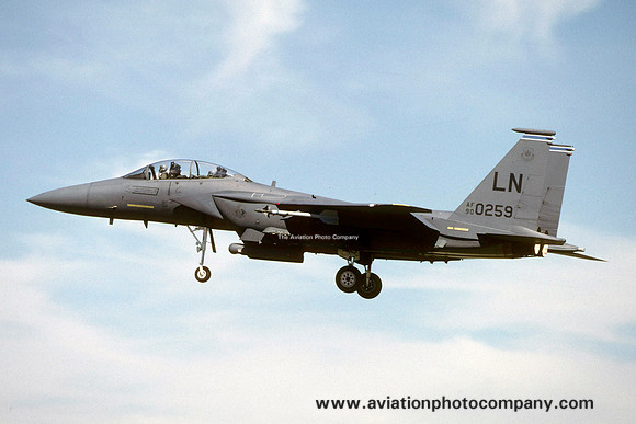 USAF 48 FW 492 FS McDonnell Douglas F-15E Strike Eagle 90-0259/LN (1998)
