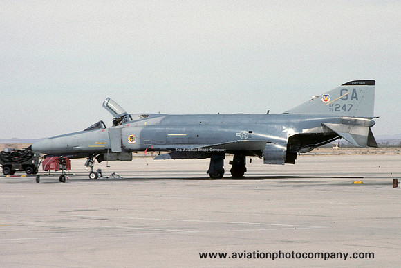 USAF 35 TFW 21 TFTS McDonnell F-4E Phantom 71-0247/GA (1990)