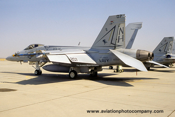 US Navy VFA-14 McDonnell Douglas F/A-18E Super Hornet 165868/NH-207 (2002)