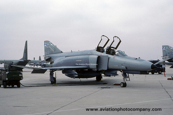 USAF California ANG 196 TFS McDonnell F-4E Phantom 67-0372 (1989)
