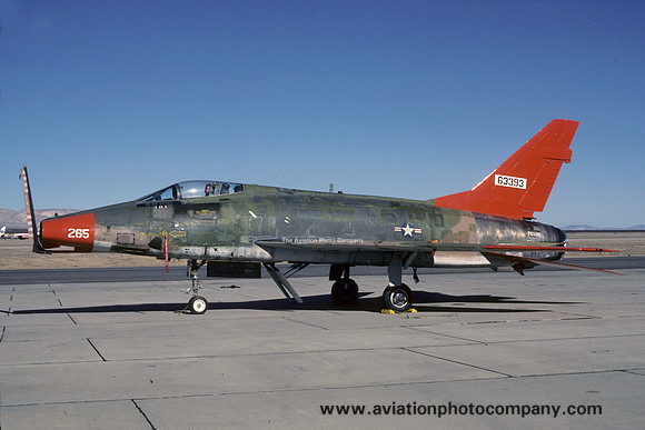 USAF North American QF-100D Super Sabre 56-3393/265 (1986)