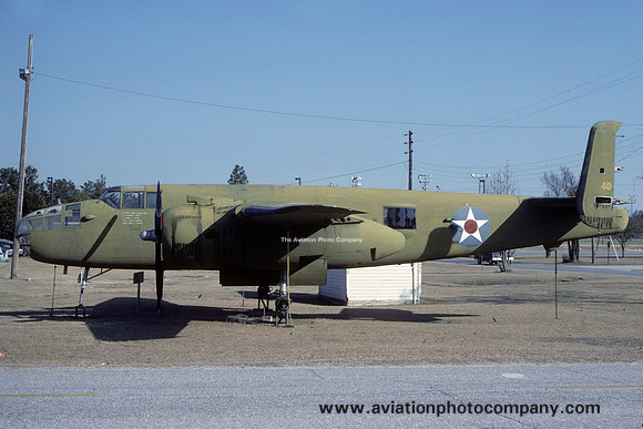 USAF North American B-25B Mitchell 40-2344 displayed at Eglin AFB (1984)