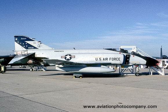 USAF Minnesota ANG McDonnell F-4D Phantom 65-0639 (1989)