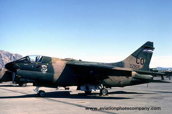 USAF Colorado ANG 120 TFS LTV A-7D 70-1055/CO (1981)