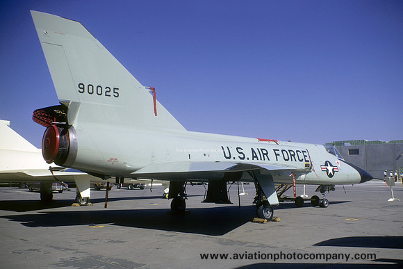USAF Convair F-106A Delta Dart 59-0025 (1973)