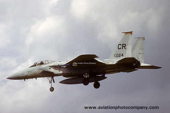 USAF 32 TFS McDonnell Douglas F-15C Eagle 79-0024/CR