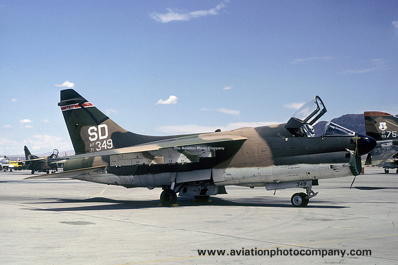 USAF South Dakota ANG 175 TFS LTV A-7D Corsair 71-0349/SD (1979)