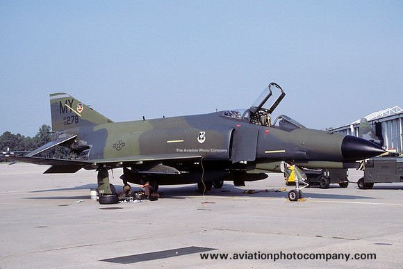 USAF 347 TFW 69 TFS McDonnell F-4E Phantom 69-0278/MY (1986)