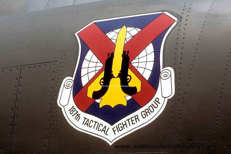 The Aviation Photo Company | Archive | USAF Alabama ANG 187th Tactical ...
