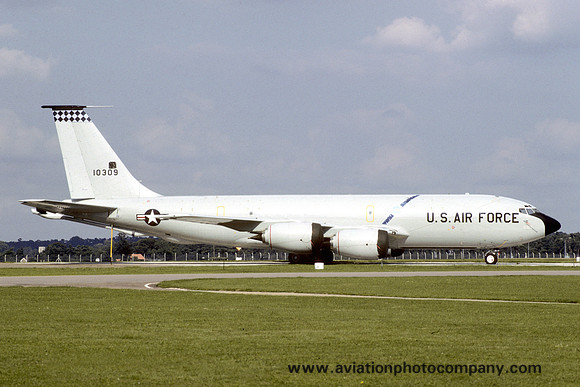 USAF 384 ARW Boeing KC-135R Stratotanker 61-0309 at RAF Mildenhall (1986)