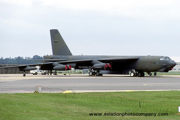 USAF 2 BW Boeing B-52G Stratofortress 58-0216 (1986)
