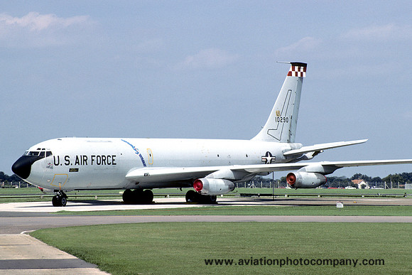 USAF 97 BW Boeing KC-135A Stratotanker 61-0290 at RAF Mildenhall (1986)