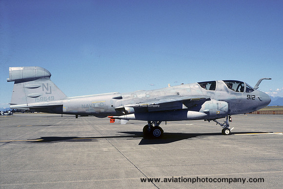 US Navy VAQ-129 Grumman EA-6B Prowler 158649/NJ-912 (1986)