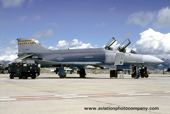 USAF Hawaii ANG 199 FIS McDonnell F-4C Phantom 63-7454 (1985)