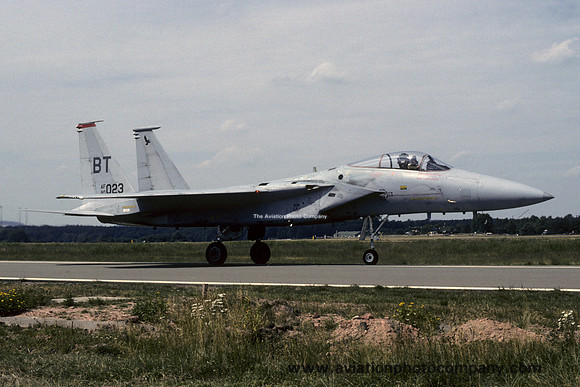USAF 36 TFW 22 TFS McDonnell Douglas F-15C Eagle 80-0023/BT (1986)