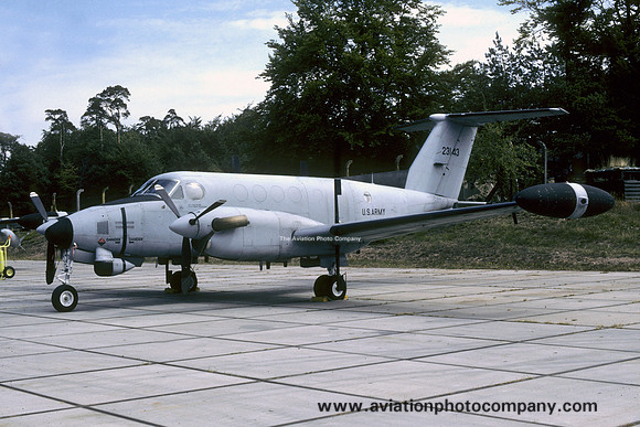 US Army 1 MIB Beech RC-12D Guardrail 78-23143 (1986)