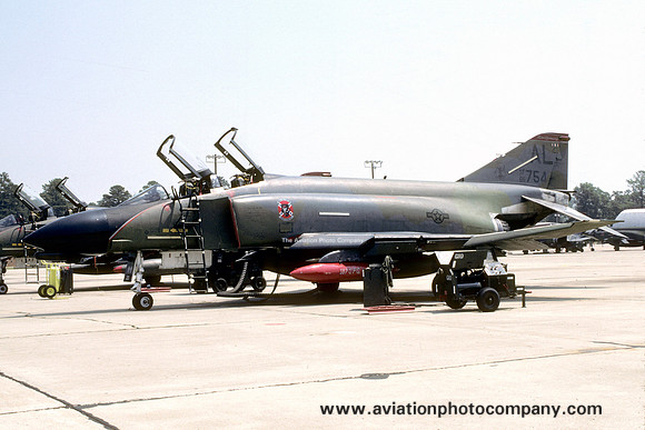 USAF Alabama ANG 160 TFS McDonnell F-4D Phantom 66-6754/AL (1986)