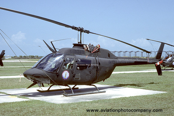 US Army Louisiana ArNG Bell OH-58A Kiowa 70-15340 (1986)