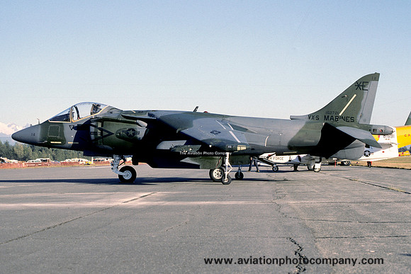US Marines VX-5 McDonnell Douglas AV-8B Harrier 162721/XE-10 (1986)