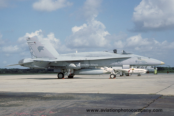 US Navy VFA-131 McDonnell Douglas F/A-18A Hornet 162452/AK-112 (1986)