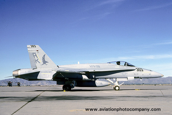 US Navy VFA-136 McDonnell Douglas F/A-18A Hornet 162849/AK-303 (1986)