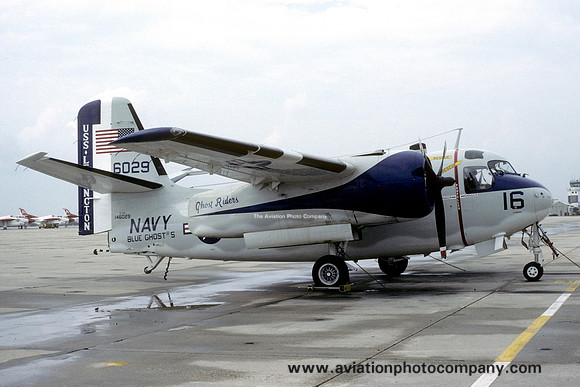 US Navy USS Lexington Grumman C-1A Trader 146029/16 (1986)