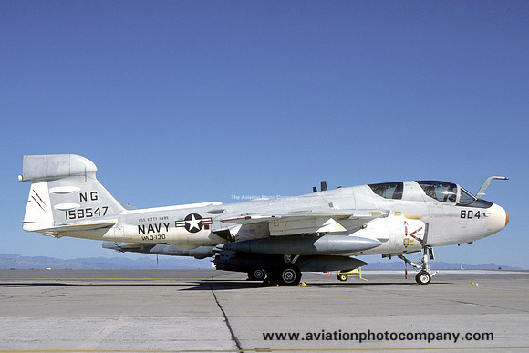 US Navy VAQ-130 Grumman EA-6B Prowler 158547/NG-604 (1986)