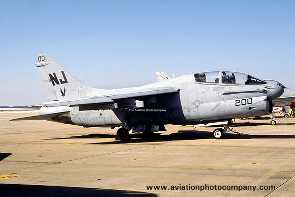 US Navy VA-122 LTV TA-7C Corsair 154467/NJ-200 (1986)