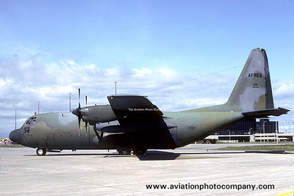 USAF AFRes 357 TAS Lockheed C-130E Hercules 63-7770 (1986)