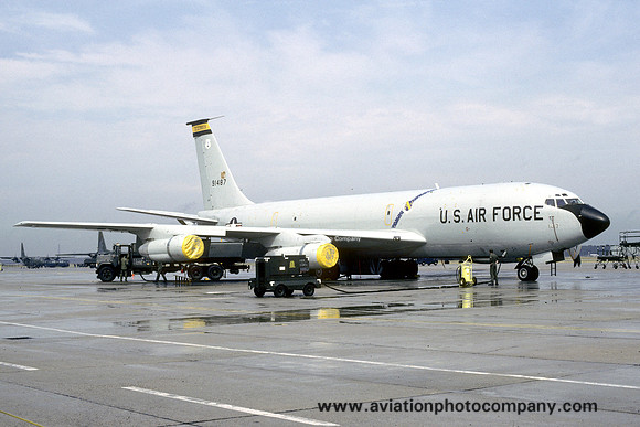 USAF Illinois ANG 108 ARS Boeing KC-135E Stratotanker 59-1487 (1986)