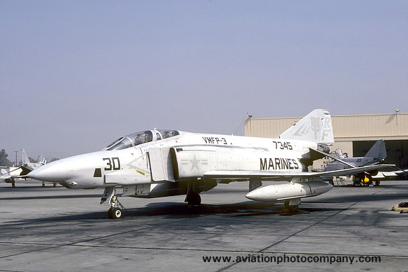 US Marines VMFP-3 McDonnell RF-4B Phantom 157345/RF-30 (1980)