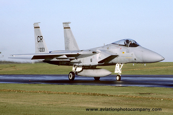 USAF 32 TFS McDonnell Douglas F-15C Eagle 79-0033/CR (1986)