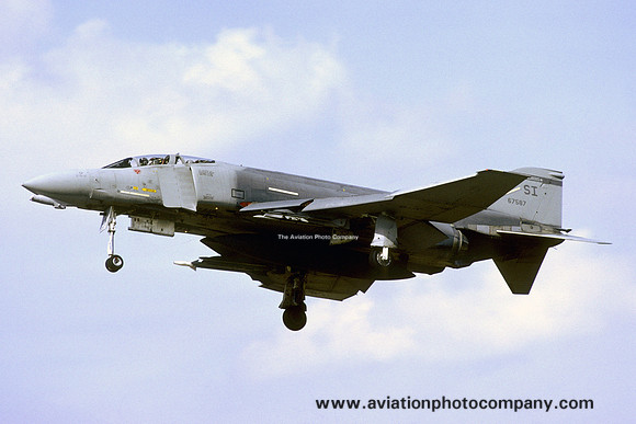 USAF Illinois ANG 170 TFS McDonnell F-4D Phantom 66-7587/SI (1986)