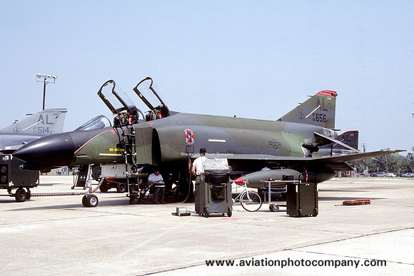 USAF Alabama ANG 160 TFS McDonnell F-4D Phantom 66-7656/AL (1986)