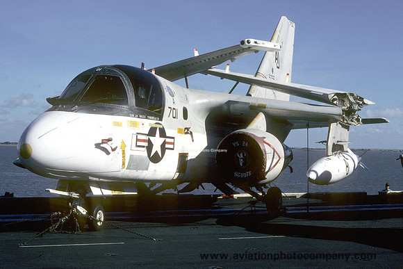 US Navy VS-24 Lockheed S-3A Viking 159756/AJ-701 (1986)