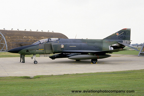USAF 363 TFW 16 TRS McDonnell RF-4C Phantom 66-0453/SW (1986)