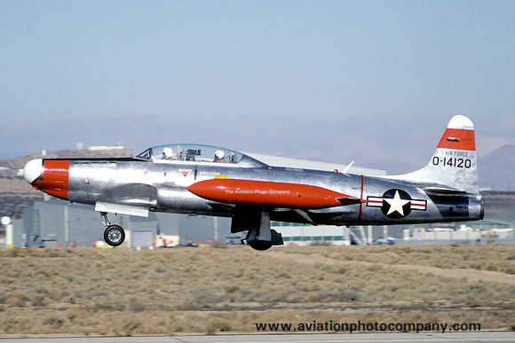 USAF Lockheed NT-33A Shooting Star 51-4120 (1980)