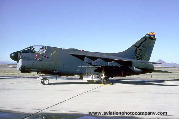 USAF Arizona ANG 152 TFTS LTV A-7D 75-0396/AZ (1986)