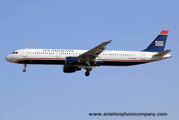 US Airways Airbus A321-200 N169UW (2014)