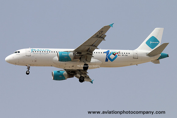 Jazeera Airways Airbus A320-200 9K-CAI at Dubai IAP (2016)