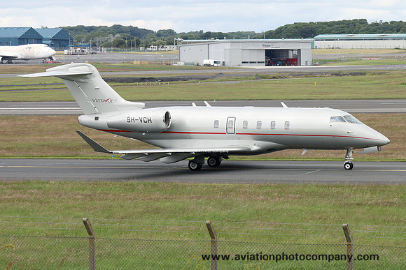Vistajet Malta Bombardier BD-100 Challenger 350 9H-VCH at Prestwick (2016)