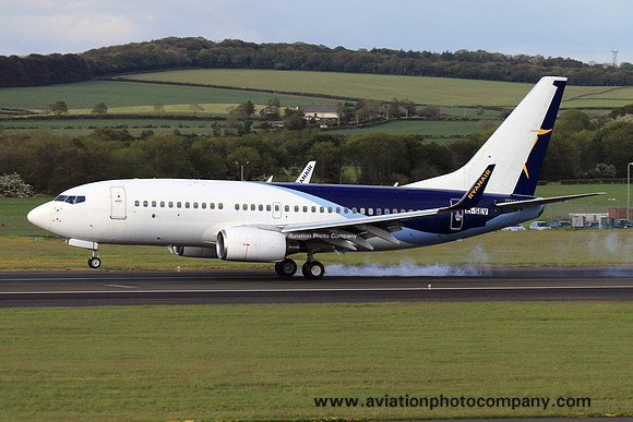 Ryanair Boeing 737-700 EI-SEV at Prestwick (2015)