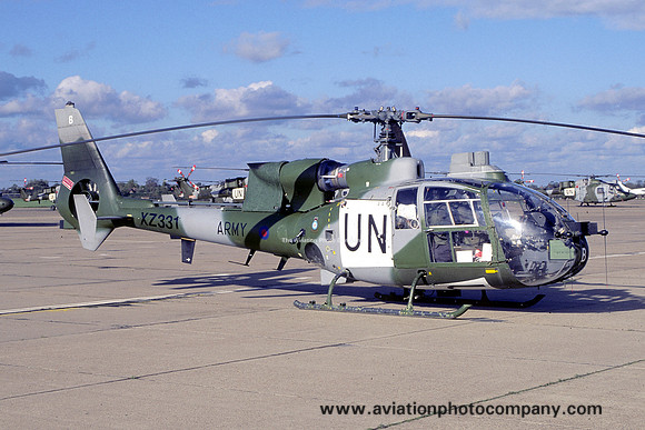 AAC 3 Regiment/United Nations Westland Gazelle AH.1 XZ331/B (1995)