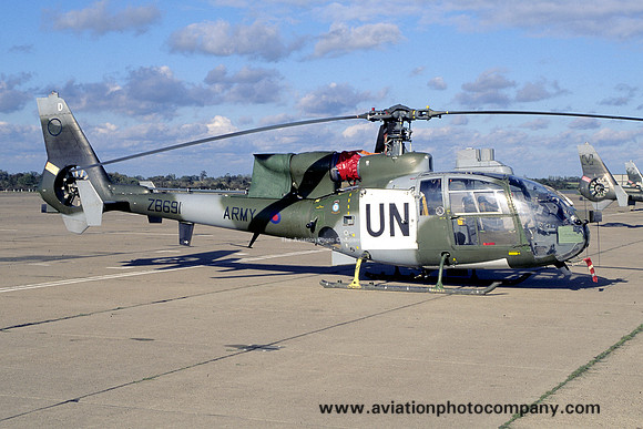 AAC 3 Regiment/United Nations Westland Gazelle AH.1 ZB691/D (1995)