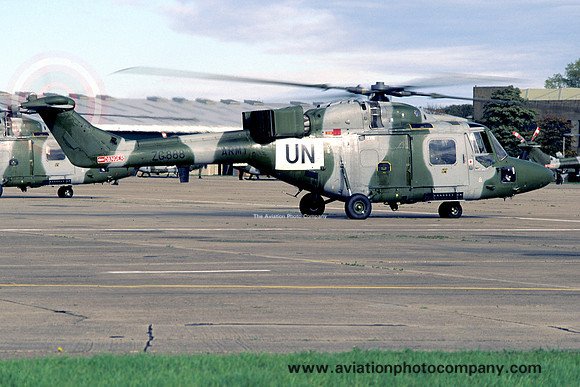 AAC 3 Regiment/United Nations Westland Lynx AH.9 ZG888 (1995)