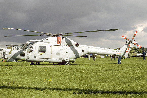 Royal Navy OEU Westland Lynx HAS>8 ZD261/672 (1995)