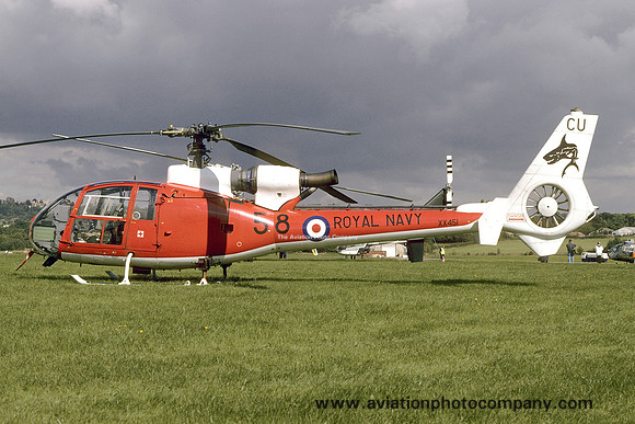 Royal Navy 705 Squadron Westland Gazelle HT.2 XX451/CU58 (1995)
