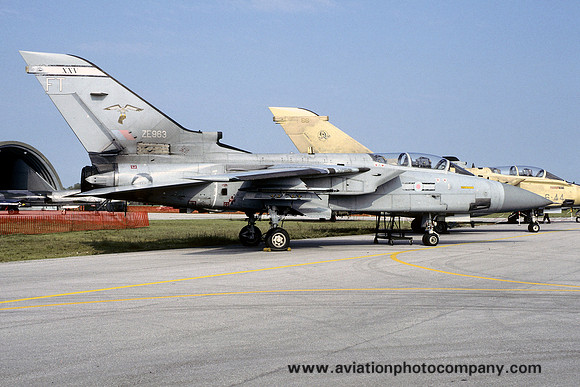 RAF 25 Squadron Panavia Tornado F.3 ZE963/FT (1995)