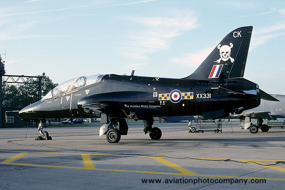 RAF 100 Squadron Hawker Siddeley Hawk T.1A XX331/CK (1995)