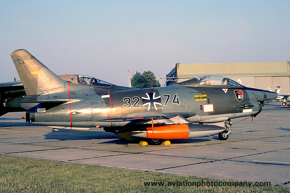 West German Air Force LeKG 41 FIAT G-91R 32+74 (1977)